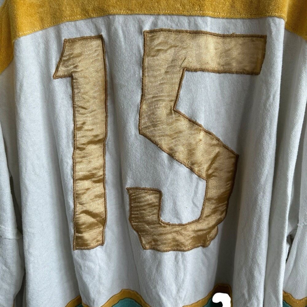 We The Free Sports Tee Sz M Oversized Slouchy Distressed VTG Inspired - Picture 7 of 11